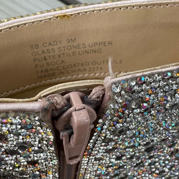 Betsey Johnson Sparkly Boots – Size 9 - Picture 8 of 13